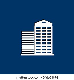  Business center icon Vector.