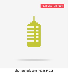 Business center icon. Vector concept illustration for design.