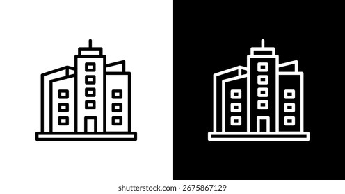 Design do Conjunto de Ícones do Business Center