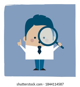 business character in cartoon drawing