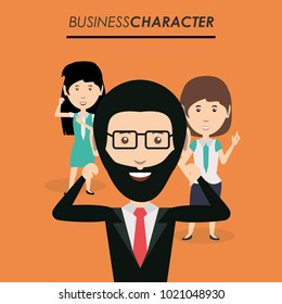 Business character design