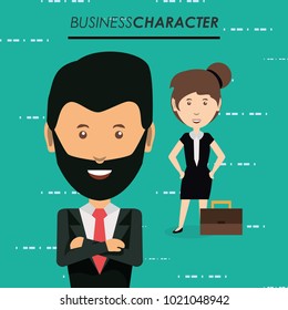 Business character design