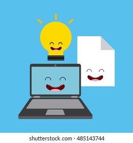 business character flat icons vector illustration design