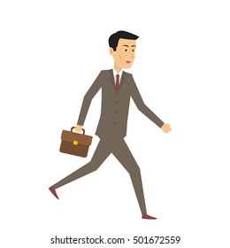 Business character set, Male business cartoon.