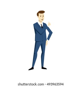 Business character set. Presentation character