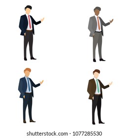 Business Character Vector Illustration