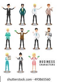 business characters design