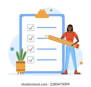 Business characters using remote servers to analyzing large sets of data and recognizing mistakes. Actionable data concept. Vector illustration.