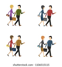 business characters Vector Illustration