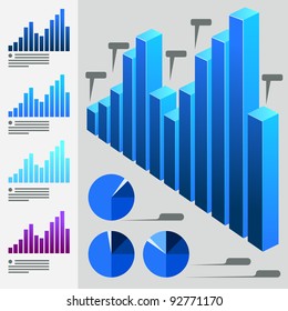 Business chart collection