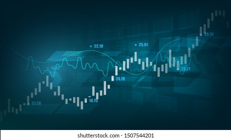 Business Chart Graph Three Lines Increase Stock Vector (Royalty Free ...