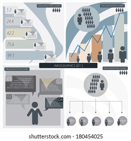 business chart for infographics