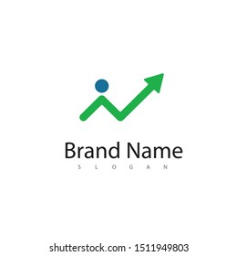 Business Chart Logo Design Template
