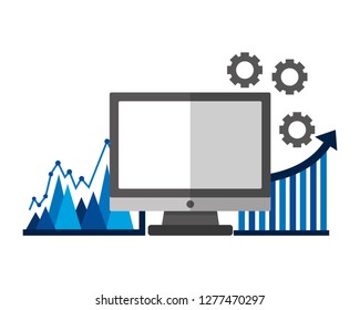 business chart report