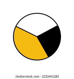 Business chart vector icon diagram illustration graphic design. Datum infographic chart icon growth finance element bar report. Abstract information progress arrow info document flow chart strategy