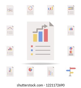 business charts icon. charts icons universal set for web and mobile