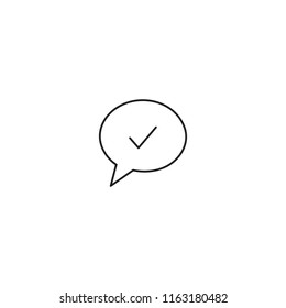 Business chat vector icon