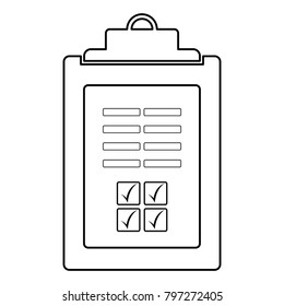 Business checklist icon image