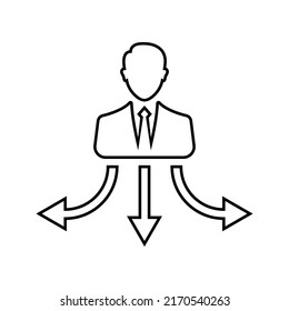 Business, Auswahlsymbol. Umfassendes Vektordesign.