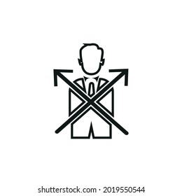 Business Choice line icon, vector illustration