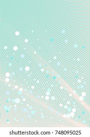 Business Christmas Background. Vector Snowfall Confetti on a Futuristic Minimal Cover. Ad Banner, Winter Sale, New Year, Business Christmas Background. Celebration, Holiday Party Design. Snow Confetti