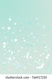 Business Christmas Background. Vector Snowfall Confetti on a Futuristic Minimal Cover. Ad Banner, Winter Sale, New Year, Business Christmas Background. Celebration, Holiday Party Design. Snow Confetti