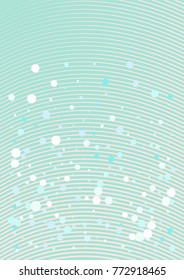 Business Christmas Background. Vector Snowfall Confetti on a Futuristic Minimal Cover. Ad Banner, Winter Sale, New Year, Business Christmas Background. Celebration, Holiday Party Design. Snow Confetti