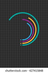 Business circle background