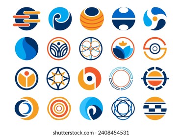 Logo-Set für Geschäftskreise