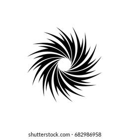 business circle spin logo template