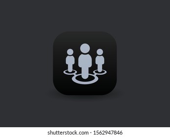 Business Circle - Vector App Icon