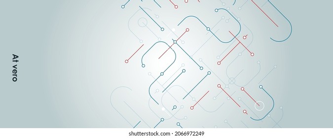 Business Circuit Drawing Communication. Vector Innovation Connect Circles. Style Technical Texture. Wallpaper Web Diagram