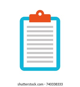 business clipboard paper report document