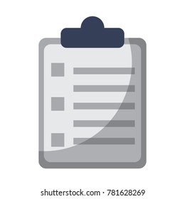 business clipboard report sheet document
