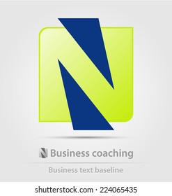 Business coaching business icon for creative design tasks