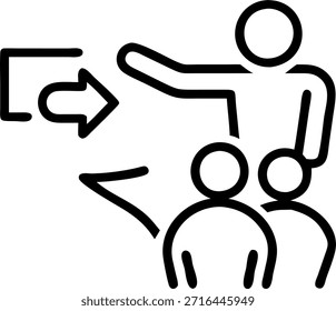 Business Coaching Session conceito como um treinador orientando profissionais de negócios em um escritório moderno com soft abstract digital art fundos câmera captura a interação de coaching de apoio e planejamento estratégico deixando espaço para texto. em Photo Stock Concept , copie espaço para anúncio ou banner com Photo Realistic como detalhes de alta qualidade —ar 7:2