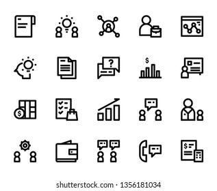 Business Collection 3 Icon Outline