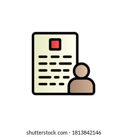 business color gradient vector icon
