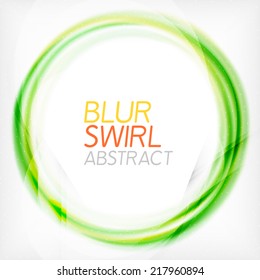 Business color swirl minimal design template. Techno, business card, presentation or brochure abstract background