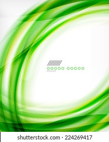 Business color swirl minimal design template. Techno, business card, presentation or brochure abstract background