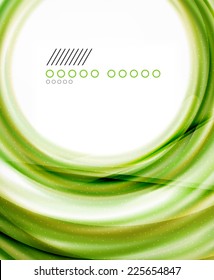 Business color swirl minimal design template. Techno, business card, presentation or brochure abstract background