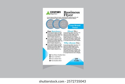 Business, Commercial, Corporate flyer design vector