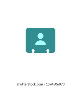 business Communication flat vector icon