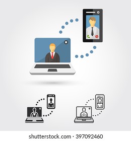 business communication icon