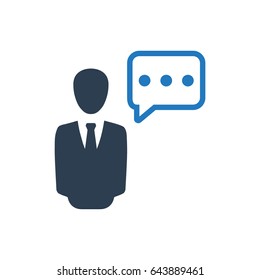 Business Communication Icon
