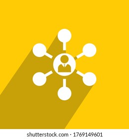 business community icon, business icon vector