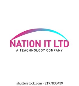 Business company colorful logo design