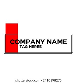 business company colorful text logo design