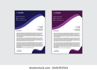 Business Company Letterhead Design Template
