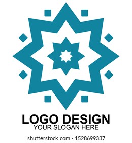 business or company logo with a simple form